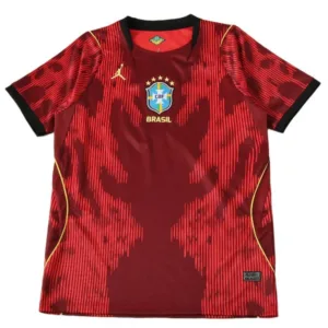 Brasil Camiseta 2026 Portero Roja - Camiseta Brasil | escamisetasfutbol