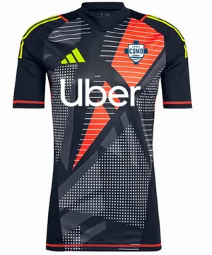 Como 1907 Camiseta 2024 2025 Portero Negra - Camiseta Serie A Como 1907 | escamisetasfutbol