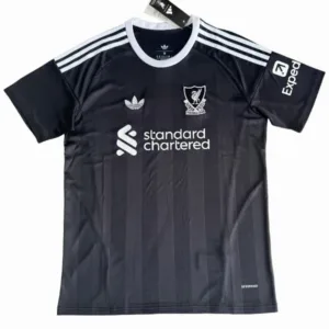 Liverpool Camiseta 2025 2026 Portero Negra - Camiseta Liverpool | escamisetasfutbol