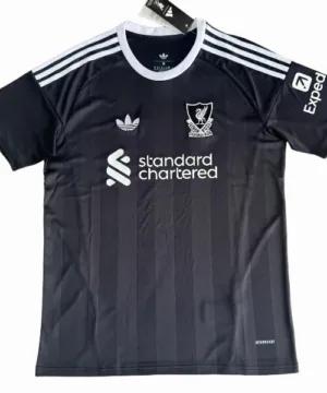 Liverpool Camiseta 2025 2026 Portero Negra - Camiseta Liverpool | escamisetasfutbol