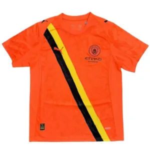 Manchester City Camiseta 2025 2026 Portero Naranja - Camiseta Manchester City | escamisetasfutbol