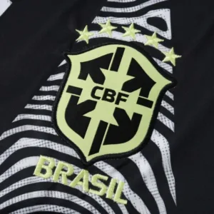 Brasil Camiseta 2026 Portero Negra - Camiseta Brasil | escamisetasfutbol