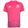 México Camiseta 2026 Portero Rosa - Camiseta Selección México | escamisetasfutbol