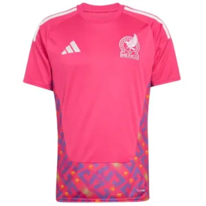 México Camiseta 2026 Portero Rosa - Camiseta Selección México | escamisetasfutbol