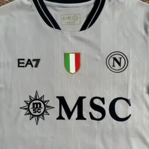 SSC Napoli Camiseta 2025 2026 Portero Gris - Camiseta Serie A SSC Napoli | escamisetasfutbol