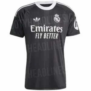 Real Madrid Camiseta 2025 2026 Portero Negra - Camiseta Real Madrid | escamisetasfutbol
