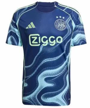 Ajax Camiseta 2025 2026 Segunda Azul - Camiseta Ajax | escamisetasfutbol