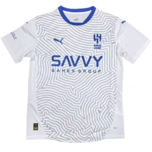 Al Hilal Saudi Camiseta 2024 2025 Segunda Blanca - Al Hilal Saudi Football Club Camiseta | escamisetasfutbol