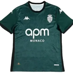 AS Monaco Camiseta 2024 2025 Segunda Verde - Camiseta As Monaco | escamisetasfutbol