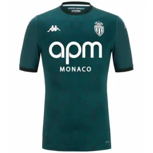 AS Monaco Camiseta 2024 2025 Segunda Verde - Camiseta As Monaco | escamisetasfutbol
