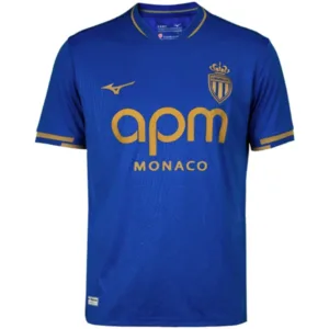 AS Monaco Camiseta 2025 2026 Segunda Azul - Camiseta As Monaco | escamisetasfutbol
