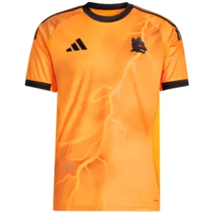 AS Roma Camiseta 2025 2026 Segunda Naranja - Camiseta As Roma | escamisetasfutbol