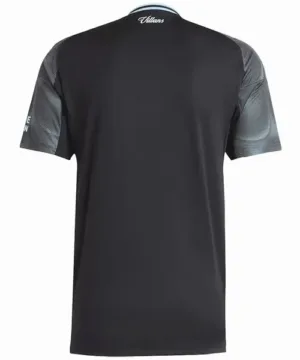Aston Villa Camiseta 2025 2026 Segunda Negra - Camiseta Aston Villa | escamisetasfutbol