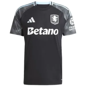 Aston Villa Camiseta 2025 2026 Segunda Negra - Camiseta Aston Villa | escamisetasfutbol