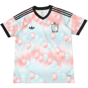 Bélgica Camiseta 2026 Segunda Rosa - Camiseta Bélgica Mundial 2026 | escamisetasfutbol