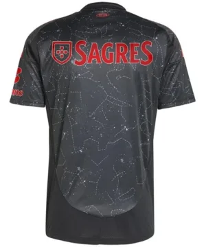SL Benfica Camiseta 2024 2025 Segunda Negra | escamisetasfutbol