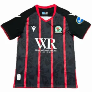 Blackburn Rovers Camiseta 2024 2025 Segunda Negra - Camiseta Blackburn Rovers | escamisetasfutbol