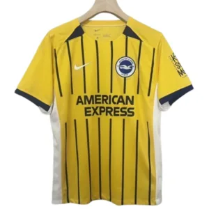 Brighton & Hove Albion Camiseta 2024 2025 Segunda Amarilla - Camiseta Brighton & Hove Albion | escamisetasfutbol