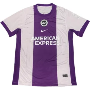 Brighton & Hove Albion Camiseta 2025 2026 Segunda Púrpura - Camiseta Brighton & Hove Albion | escamisetasfutbol