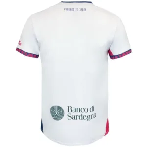 Cagliari Calcio Camiseta 2025 2026 Segunda Blanca - Camiseta Serie A Cagliari Calcio | escamisetasfutbol