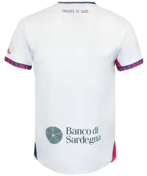 Cagliari Calcio Camiseta 2025 2026 Segunda Blanca - Camiseta Serie A Cagliari Calcio | escamisetasfutbol