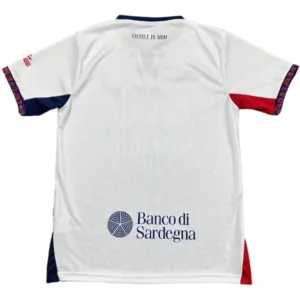 Cagliari Calcio Camiseta 2025 2026 Segunda Blanca - Camiseta Serie A Cagliari Calcio | escamisetasfutbol