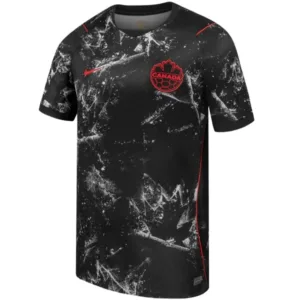 Canadá Camiseta 2026 Segunda Negra - Camiseta Canadá Mundial 2026 | escamisetasfutbol