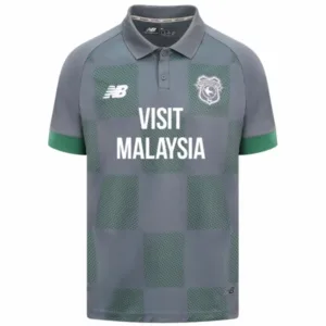 Cardiff City Camiseta 2024 2025 Segunda Gris - Camiseta Cardiff City | escamisetasfutbol