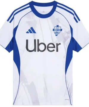 Como 1907 Camiseta 2025 2026 Segunda Blanca - Camiseta Serie A Como 1907 | escamisetasfutbol