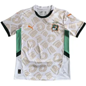 Costa De Marfil Camiseta 2025 Segunda Amarilla - Camiseta Costa De Marfil | escamisetasfutbol