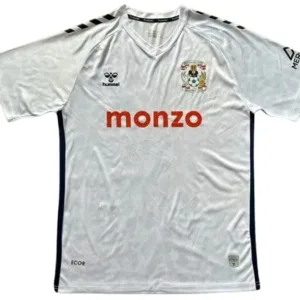 Coventry City Camiseta 2024 2025 Segunda Blanca - Camiseta Coventry City | escamisetasfutbol