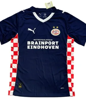 PSV Eindhoven Camiseta 2025 2026 Segunda Azul - Camiseta Psv Eindhoven | escamisetasfutbol