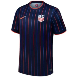 Estados Unidos Camiseta 2025 Segunda Azul - Camiseta Estados Unidos Mundial 2026 | escamisetasfutbol