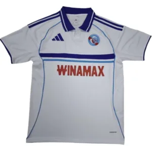 Racing Club De Estrasburgo Camiseta 2025 2026 Segunda Blanca | escamisetasfutbol