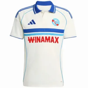 Racing Club De Estrasburgo Camiseta 2025 2026 Segunda Blanca | escamisetasfutbol