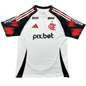 Flamengo Camiseta 2025 2026 Segunda Blanca - Camiseta Flamengo | escamisetasfutbol