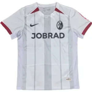 SC Freiburg Camiseta 2024 2025 Segunda Blanca - Camiseta Sc Freiburg | escamisetasfutbol