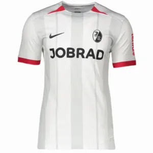 SC Freiburg Camiseta 2024 2025 Segunda Blanca - Camiseta Sc Freiburg | escamisetasfutbol