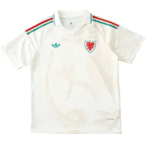 Gales Camiseta 2026 Segunda Blanca - Camiseta Gales Rugby | escamisetasfutbol