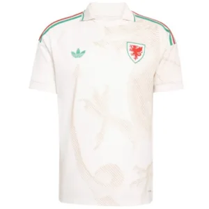 Gales Camiseta 2026 Segunda Blanca - Camiseta Gales Rugby | escamisetasfutbol
