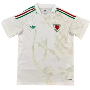 Gales Camiseta 2026 Segunda Blanca - Camiseta Gales Rugby | escamisetasfutbol
