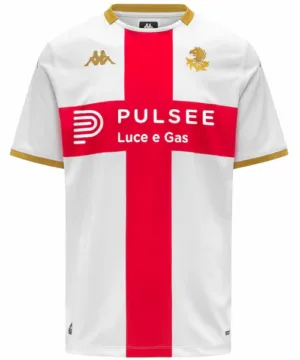 Genoa Camiseta 2025 2026 Segunda Blanca - Camiseta Serie A Genoa | escamisetasfutbol