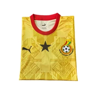 Ghana Camiseta 2026 Segunda Amarilla - Camiseta Ghana 2026 | escamisetasfutbol