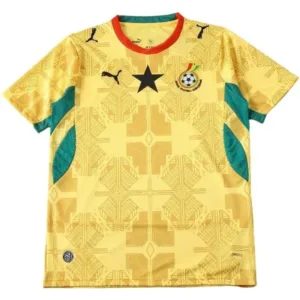 Ghana Camiseta 2026 Segunda Amarilla - Camiseta Ghana 2026 | escamisetasfutbol