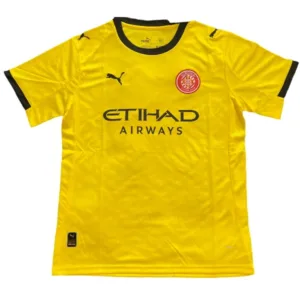 Girona Camiseta 2025 2026 Segunda Amarilla - Camiseta La Liga Girona | escamisetasfutbol