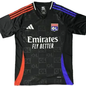 Lyon Camiseta 2024 2025 Segunda Negra - Camiseta Lyon | escamisetasfutbol