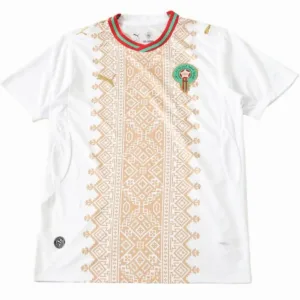 Marruecos Camiseta 2026 Segunda Blanca - Camiseta Marruecos | escamisetasfutbol