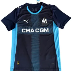 Marsella Camiseta 2025 2026 Segunda Negra - Camiseta Marsella | escamisetasfutbol