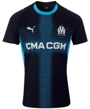 Marsella Camiseta 2025 2026 Segunda Negra - Camiseta Marsella | escamisetasfutbol