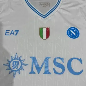 SSC Napoli Camiseta 2025 2026 Segunda Blanca - Camiseta Serie A SSC Napoli | escamisetasfutbol